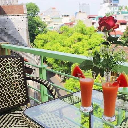 Iris Boutique Hotel Hanoj Exteriér fotografie