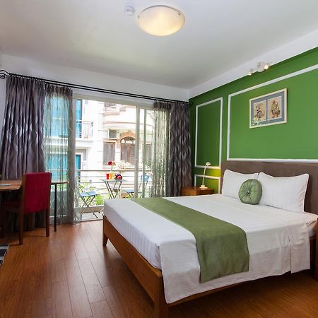 Iris Boutique Hotel Hanoj Exteriér fotografie