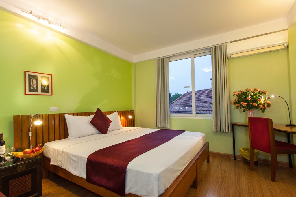 Iris Boutique Hotel Hanoj Exteriér fotografie