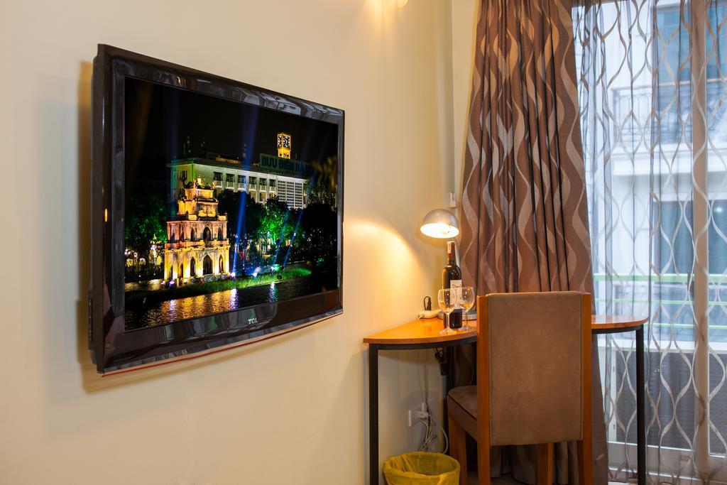 Iris Boutique Hotel Hanoj Exteriér fotografie