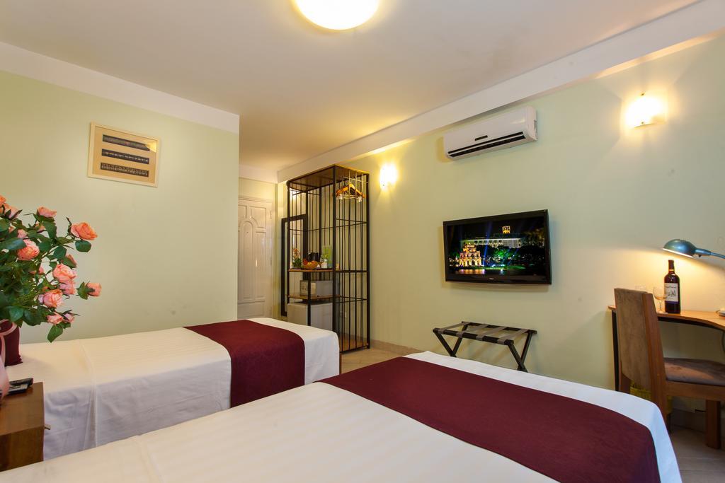 Iris Boutique Hotel Hanoj Exteriér fotografie
