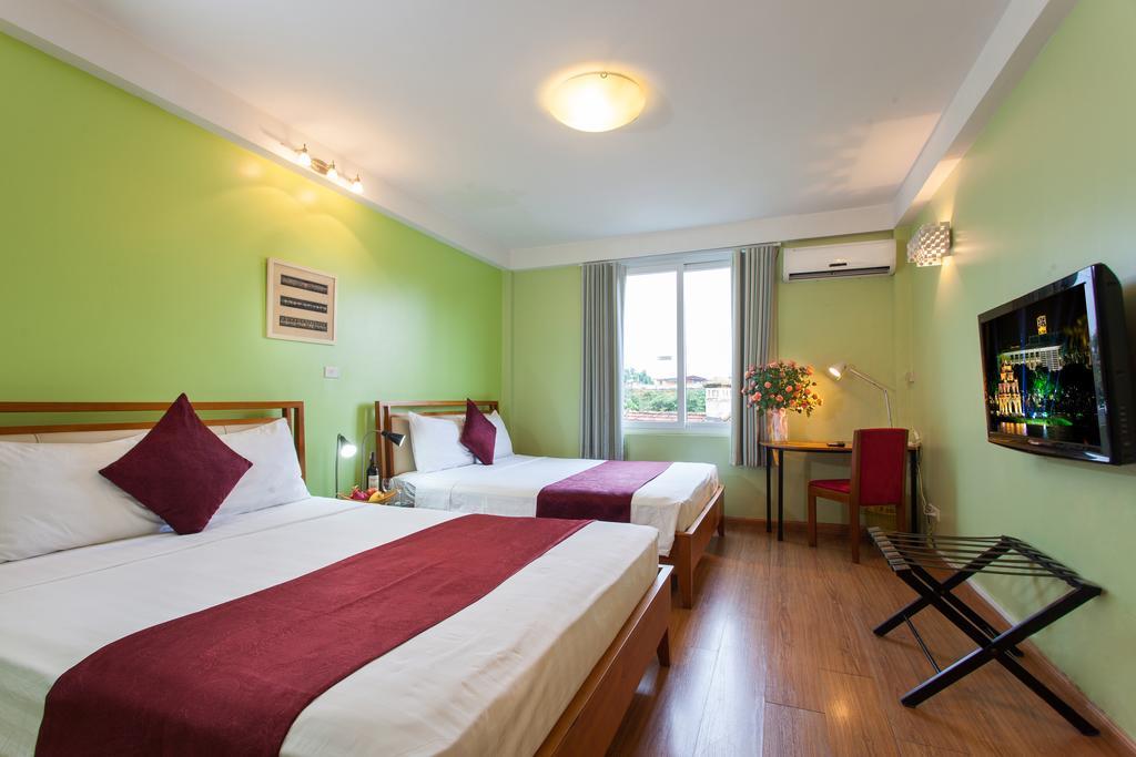 Iris Boutique Hotel Hanoj Exteriér fotografie