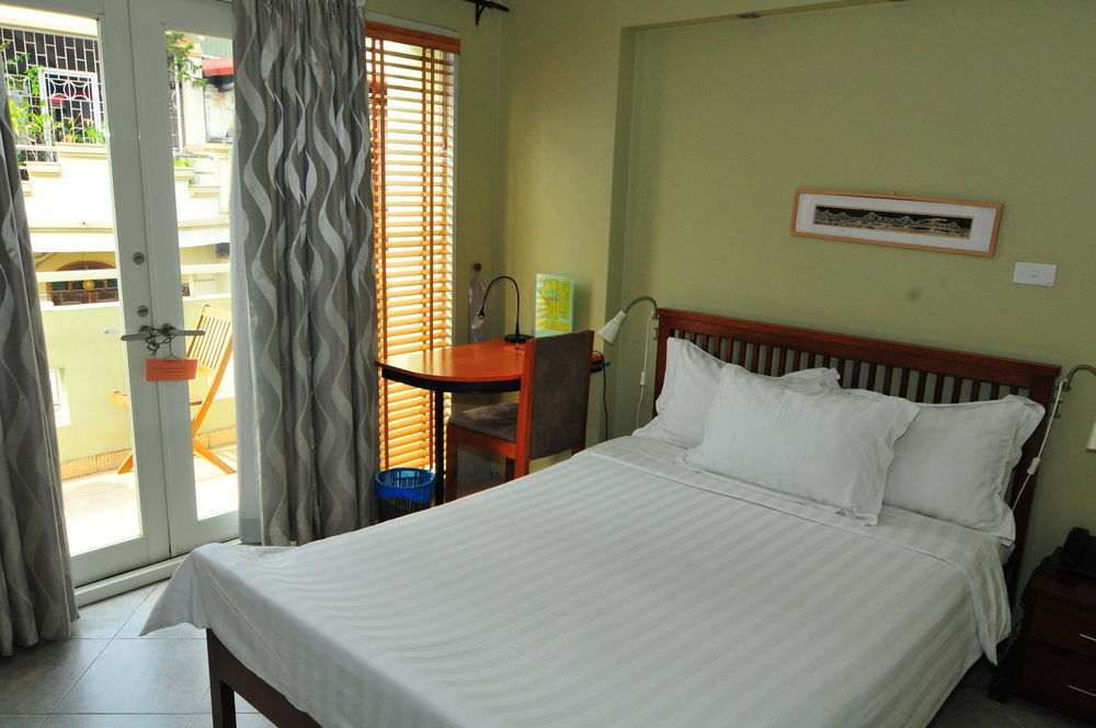 Iris Boutique Hotel Hanoj Exteriér fotografie