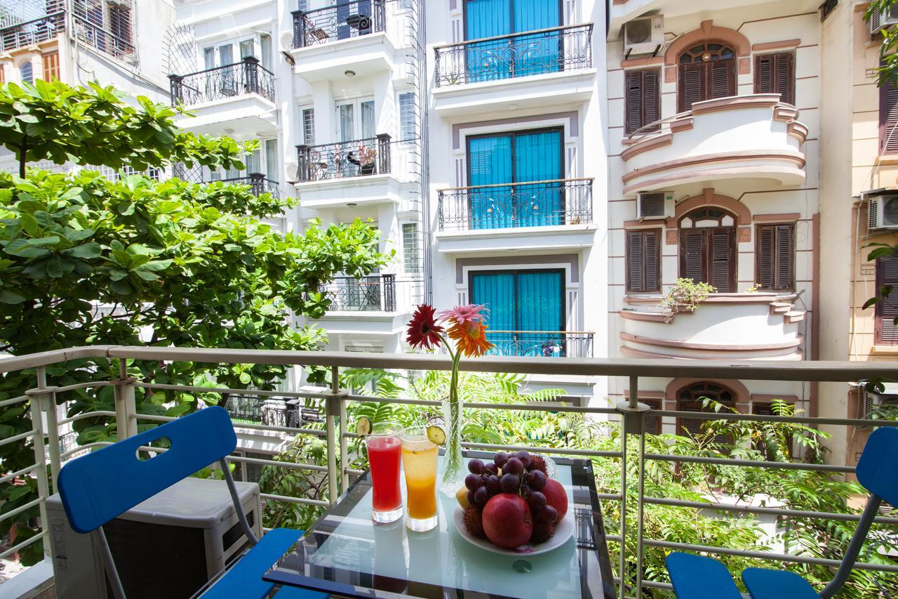 Iris Boutique Hotel Hanoj Exteriér fotografie