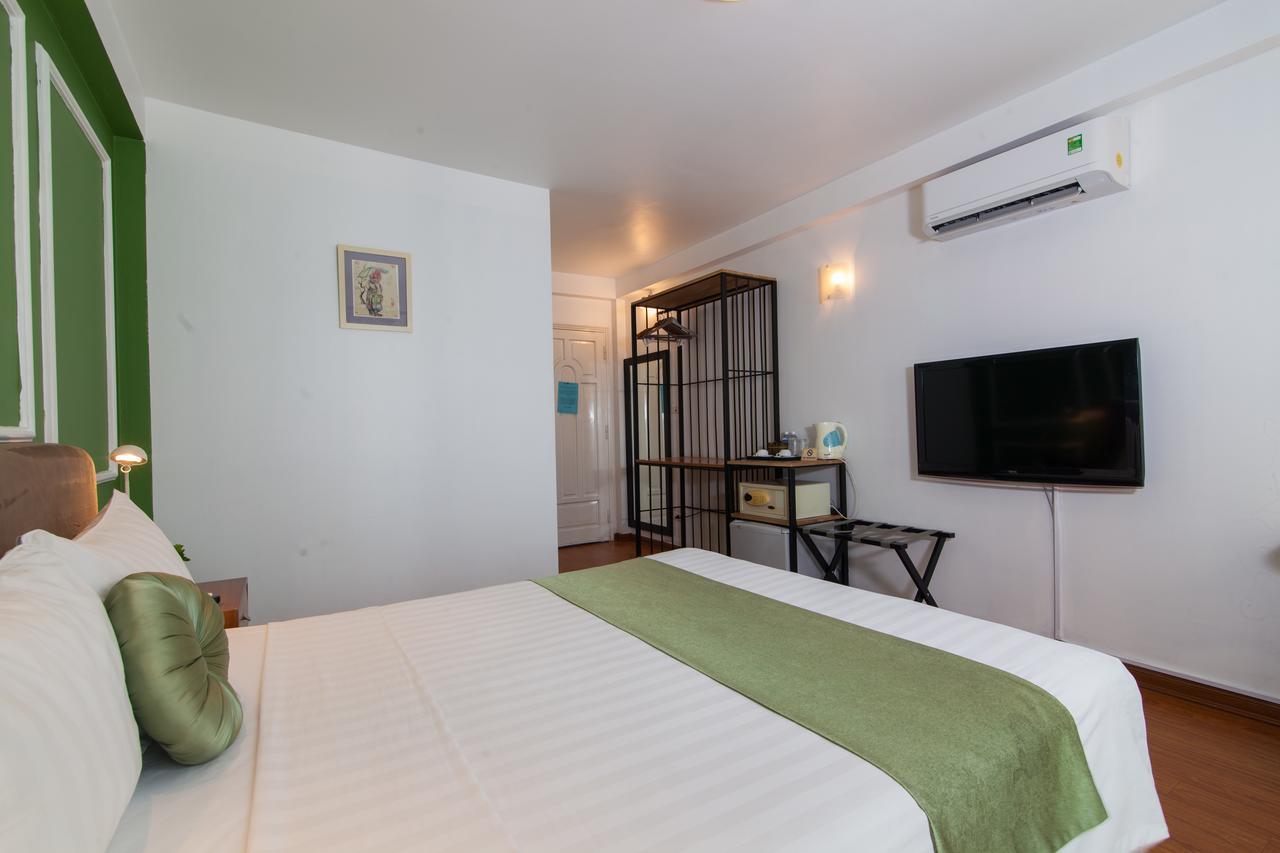 Iris Boutique Hotel Hanoj Exteriér fotografie
