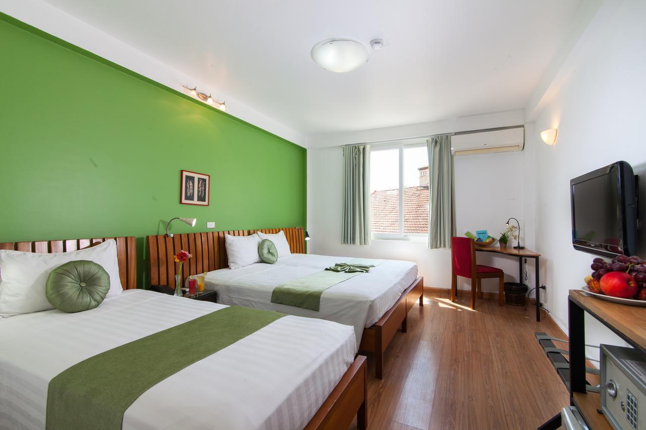 Iris Boutique Hotel Hanoj Exteriér fotografie